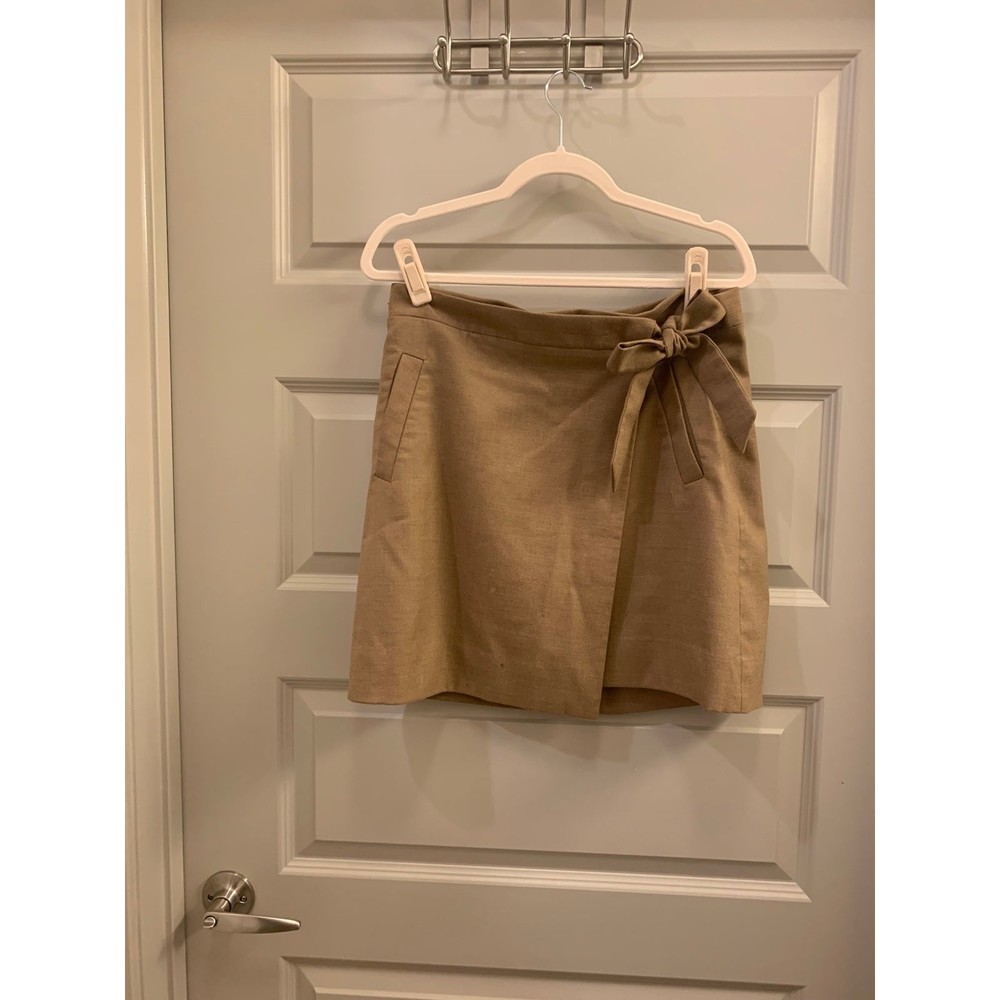 J.Crew Camel Wrap Skirt